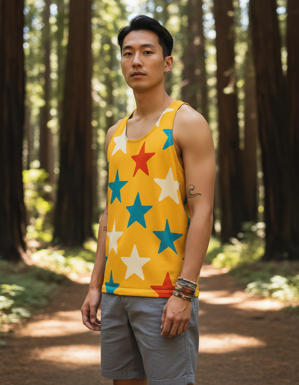 Star Collection men's tank tops