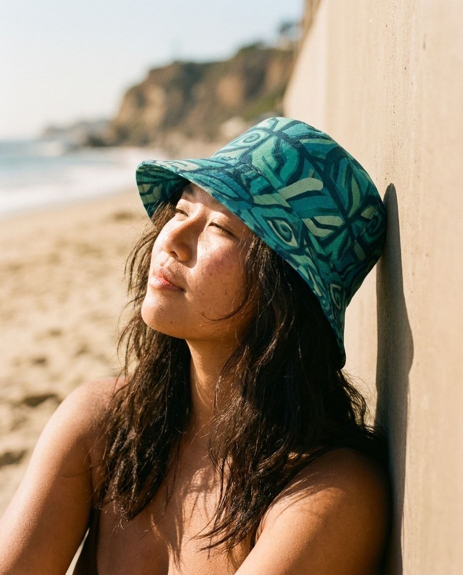 Transformative Teal Tango bucket hats — view 1 of 2
