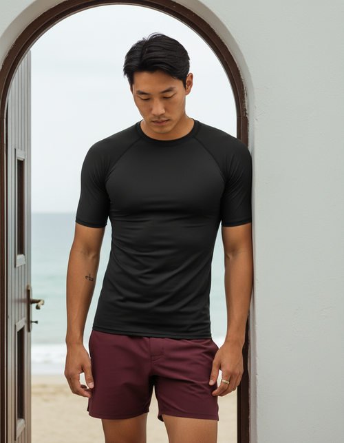 Raven Rash Guard Men's Rashguard — Lolekai