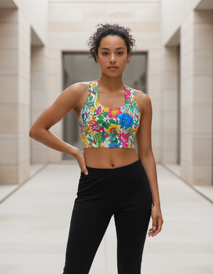 Verdant Sports Bra Longline Sports Bra — Dripper