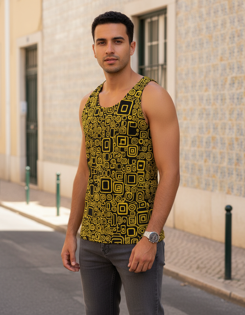 Aureole Tank Top Men's Tank Top — Dripper
