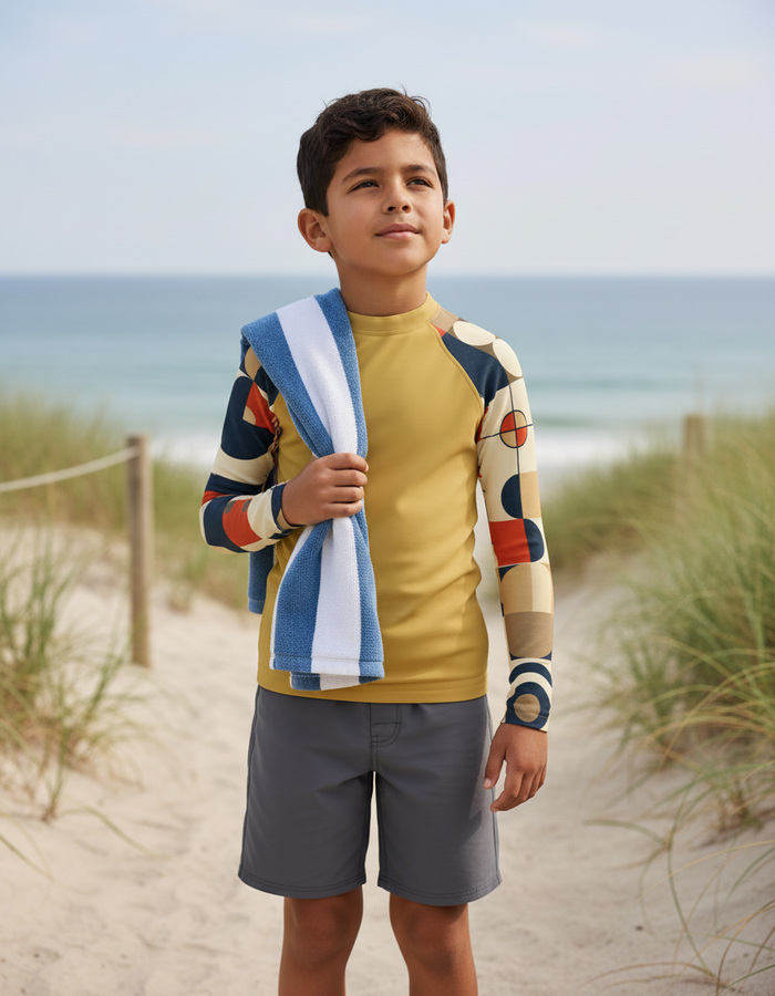 Rashguard — Kids Amber Haze Form