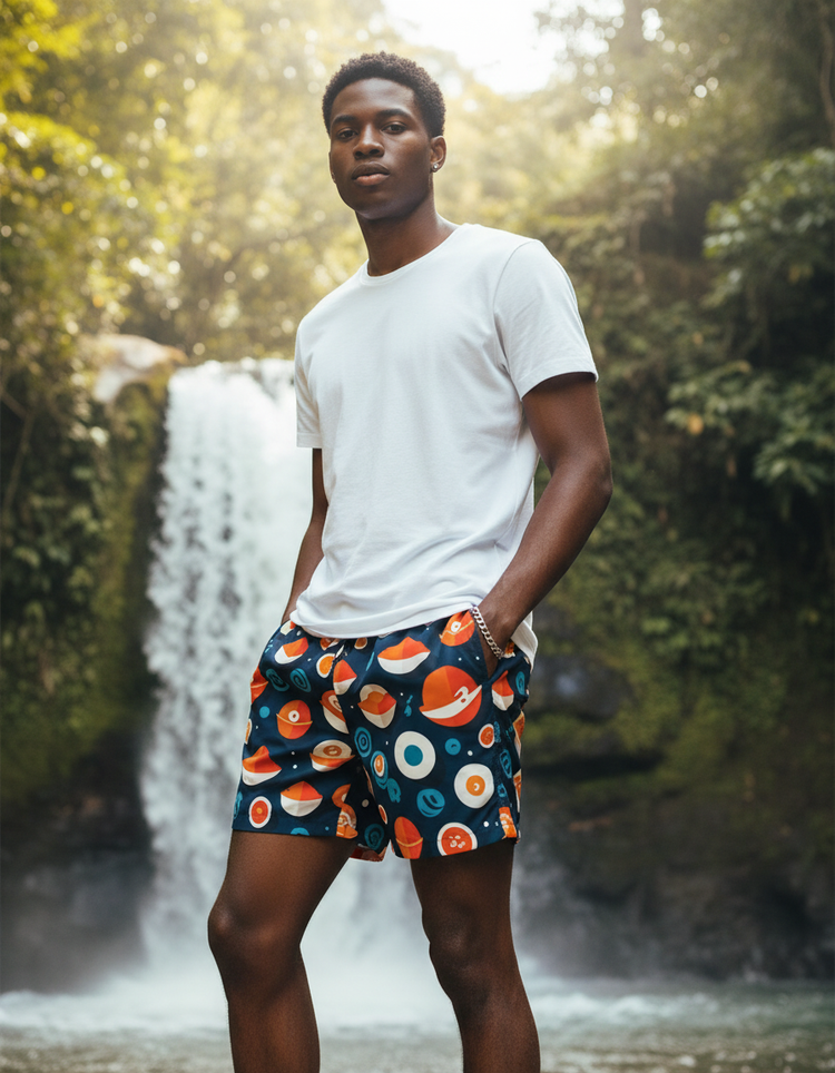 Cloud Drift Kumo Swim Trunks