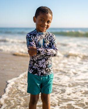 Boys Lani Uli boys rashguards