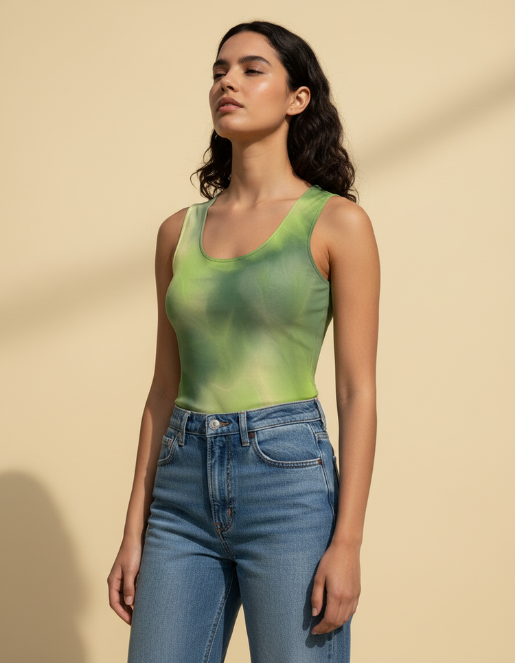 Women's Ice-Dye Tank Top