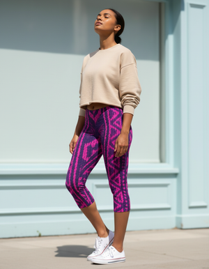 Alpaca capri leggings