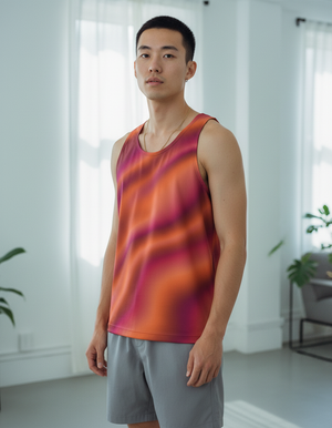 Men's Lava Falls Nebula tank tops