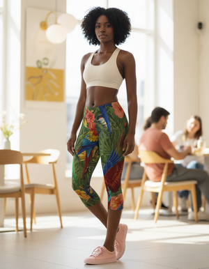 Vibrance capri leggings