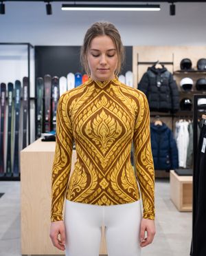 Lemon Yellow Nara Base Layer Top base layers