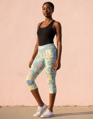 Estoril Capri Leggings Capri Leggings — Dripper