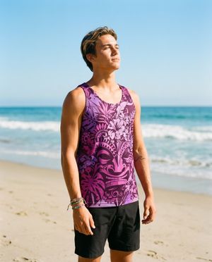 Men's Honua Poni men's tank tops