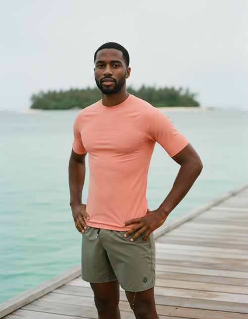 Guava Rash Guard Men's Rashguard — Lolekai