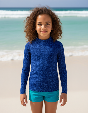 Marina Chord Rash Guard Kids Rash Guard — Dripper