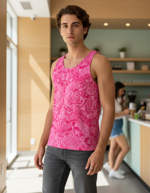 Burst Tank Top Men's Tank Top — Dripper