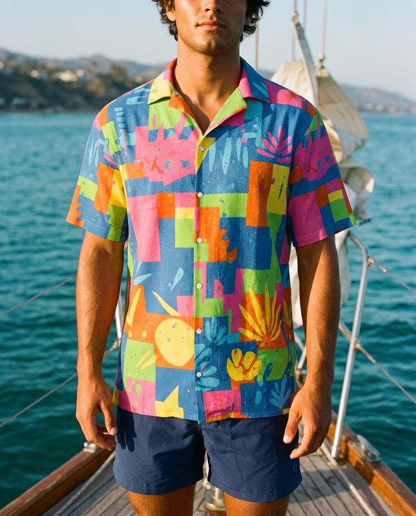 Risograph Collection hawaiian shirts