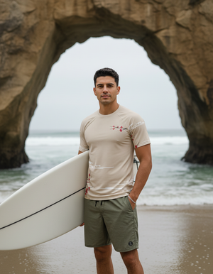Men's Hikari men's short-sleeve rashguards