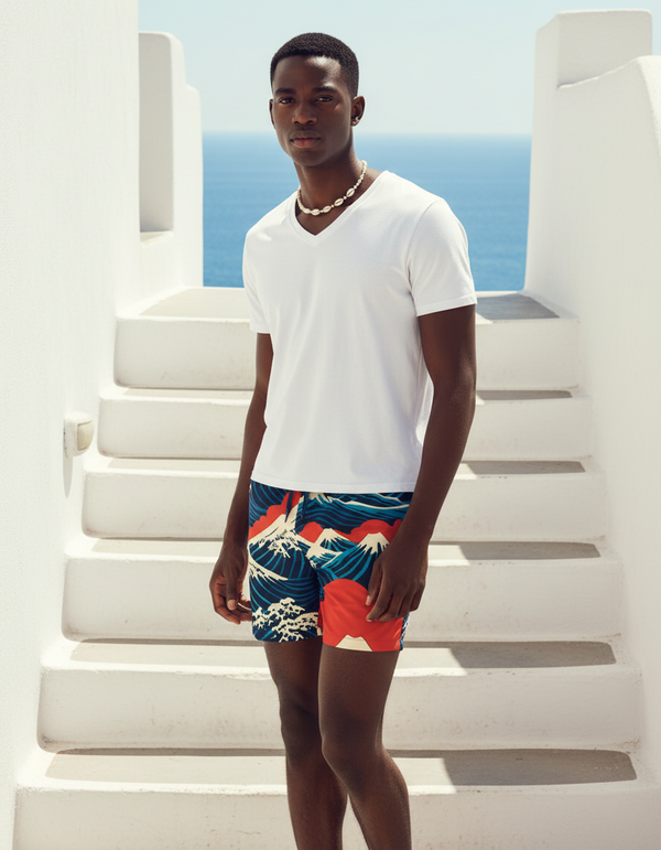 Men's Swim Trunks in Kaze