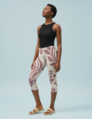 Burnished Lilac Pavitra leggings