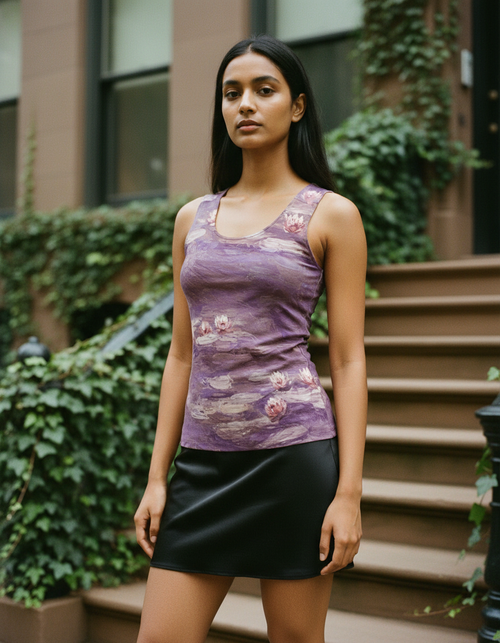 Burnished Lilac Serenade Tank Top Women's Tank Top — Dripper