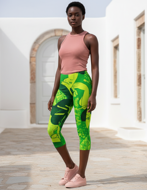 Elysium Leggings Capri Leggings — Dripper