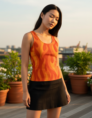 Flicker Tank Top Women's Tank Top — Dripper
