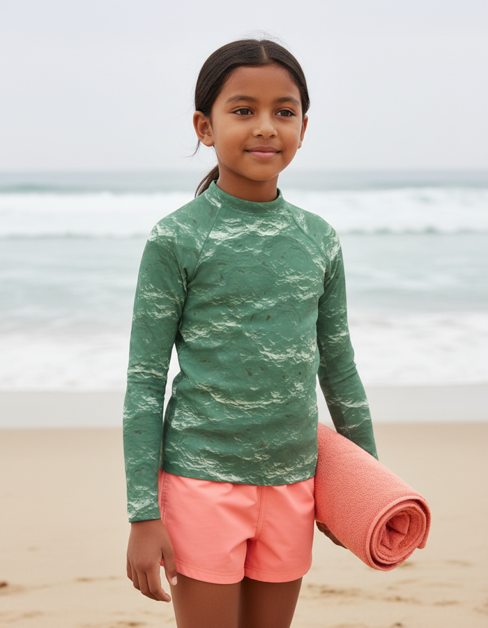 Rashguard — Kids Jelly Mint Eclipse