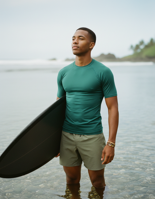 Pine Rash Guard Men's Rashguard — Lolekai