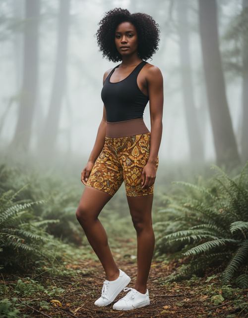 Kavya Yoga Shorts Yoga Shorts — Dripper