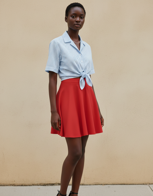 Lava Falls Skater Skirt