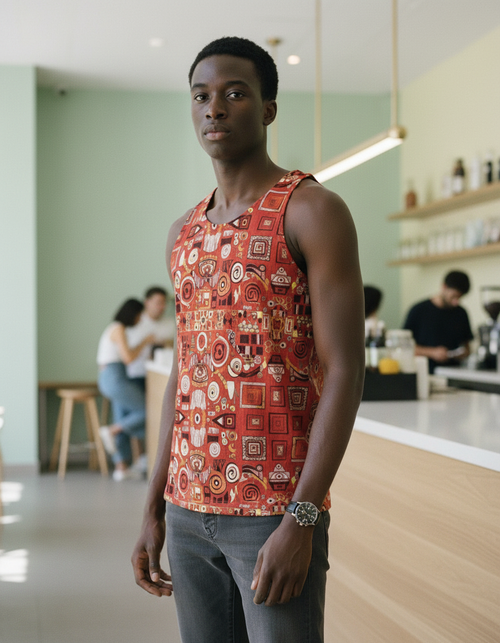 Lava Falls Seraph Tank Top Men's Tank Top — Dripper