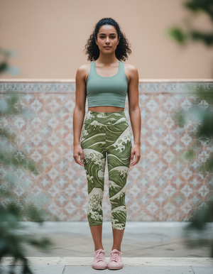 Acacia Kaze capri yoga leggings