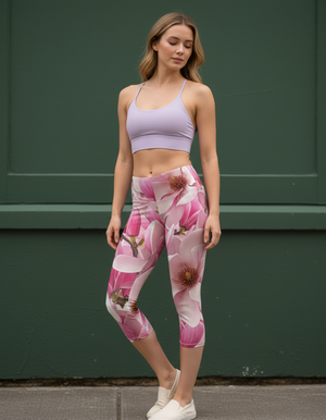 Blossom Capri Leggings Capri Leggings — Dripper