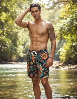 Istanbul Men's Swim Trunks Men's Swim Trunks — Dripper