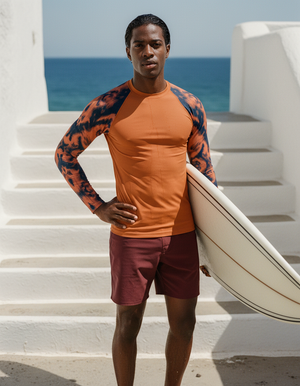 Knot Rash Guard Men's Rashguard — Dripper