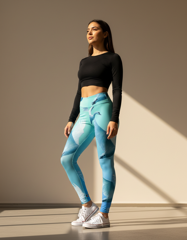 Swan Collection leggings
