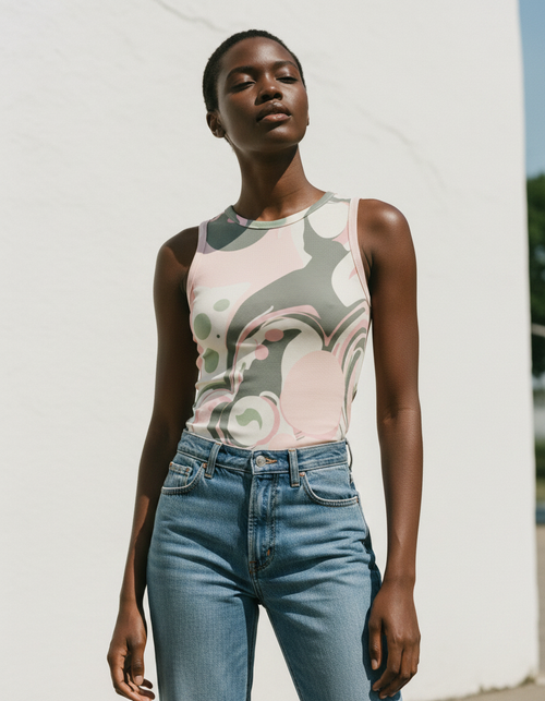 Women's White Onyx Vortex women's tank tops