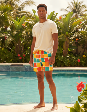 Prisma Men's Swim Trunks Men's Swim Trunks — Dripper