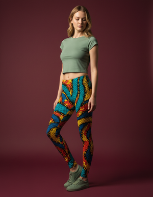 Viper full-length leggings