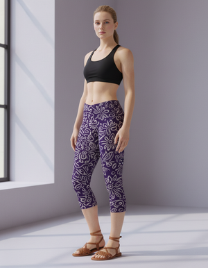 Electric Fuchsia Langit leggings