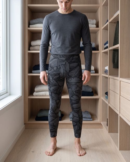 Slatestone Base Layer Bottoms Men's Leggings — Lolekai