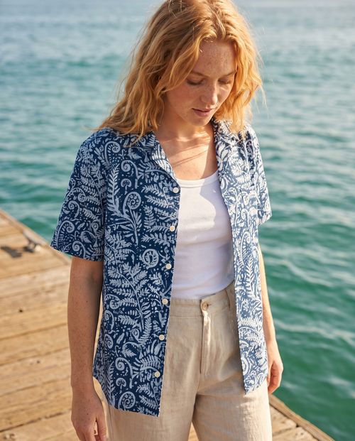 Hinano women's hawaiian shirts