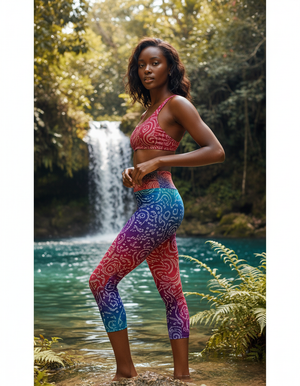 Pavitra Capri Yoga Leggings Capri Yoga Leggings — Dripper