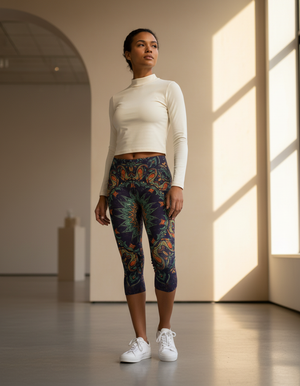 Zenith Capri Leggings bikini — Dripper