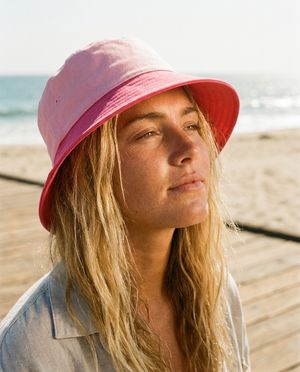 Hot Pink Cobalt & Periwinkle bucket hats