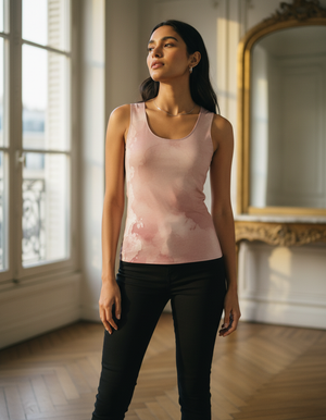 Women's Dusty Rose Mosaic women's tank tops