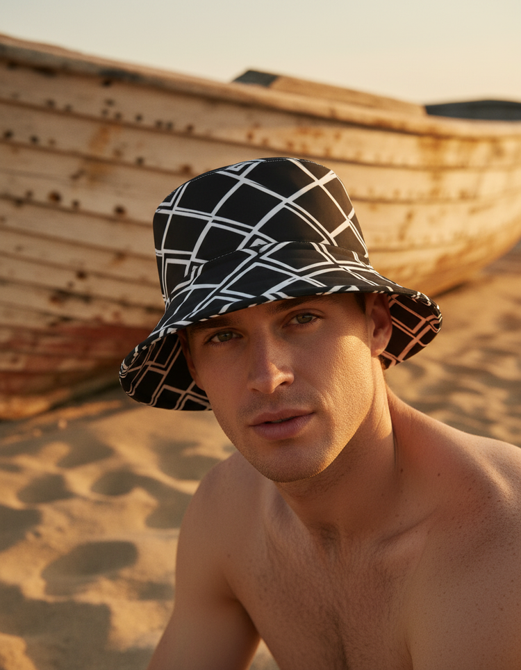 Celestial Shadow Eclipse Bucket Hat