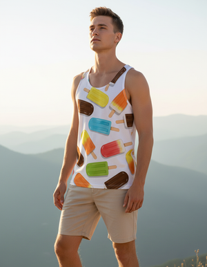 Frost Tank Top Men's Tank Top — Dripper