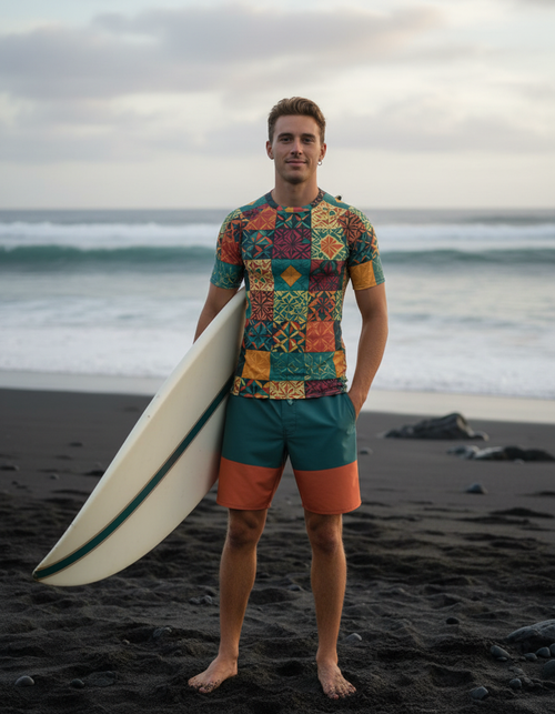 Men's Pulse men's short-sleeve rashguards