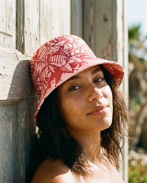 Millennial Pink Lani Uli bucket hats