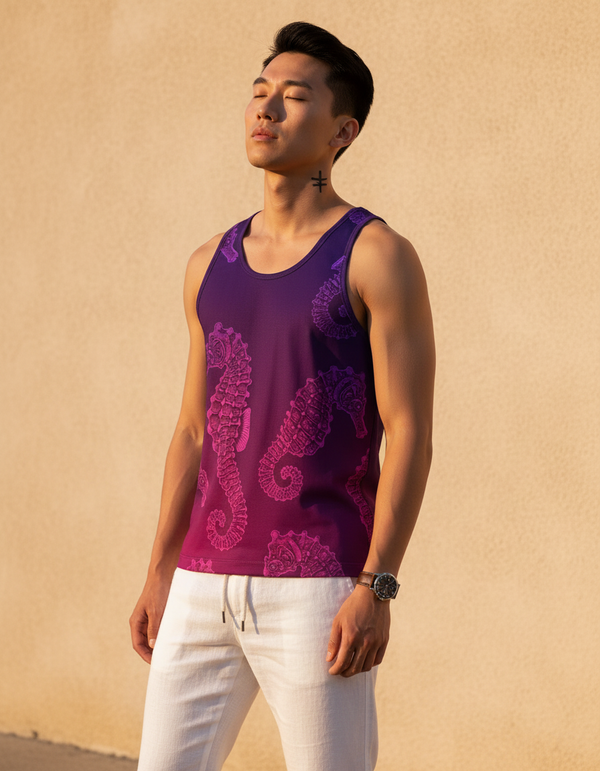 Seahorse Collection Tank Tops tank tops